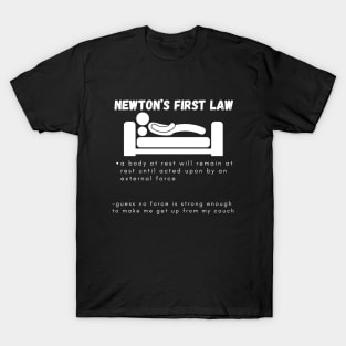 Newton’s First Law T-Shirt